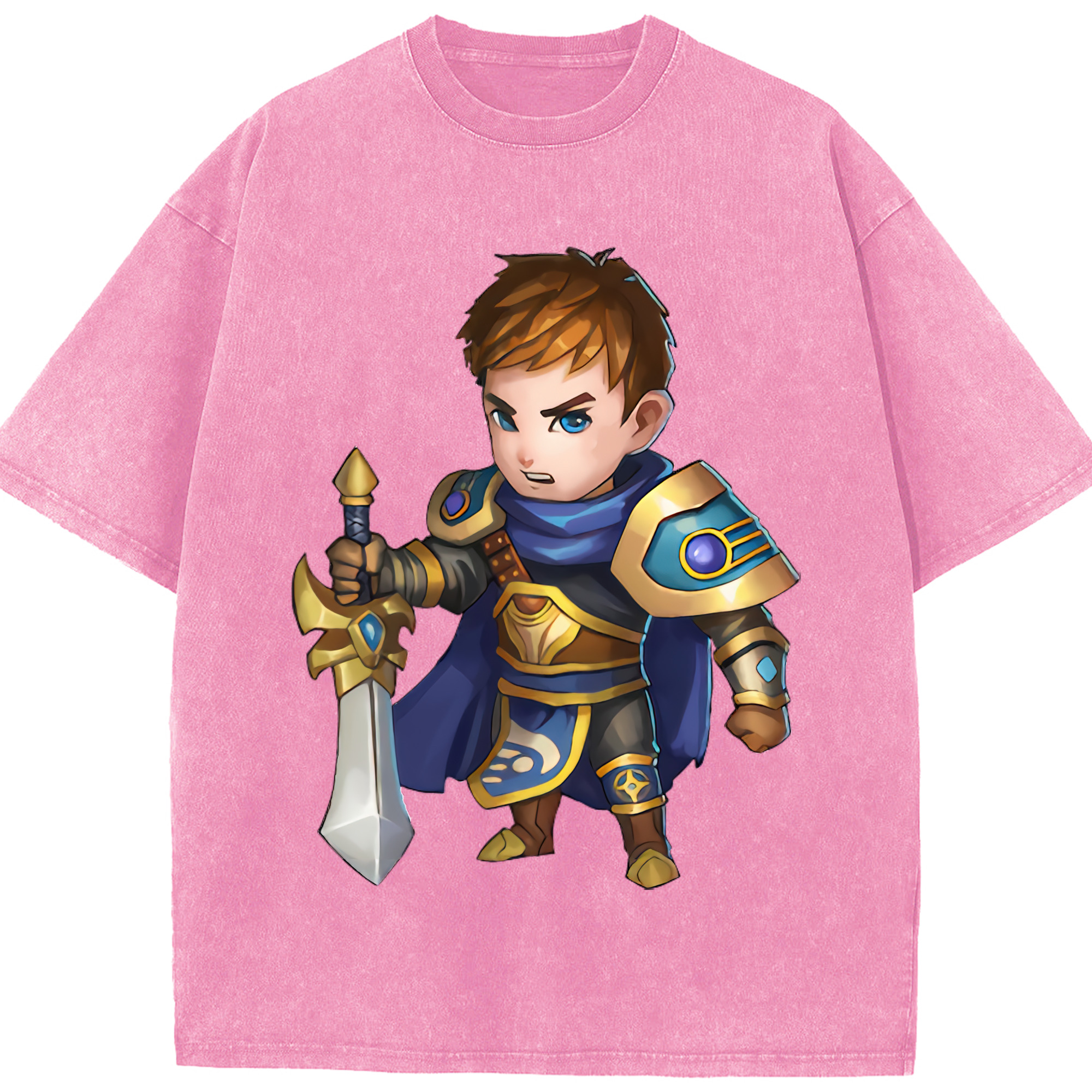 （画像用） リーグ・オブ・レジェンド League of Legends LOL 綿100% ヴィンテージ風 半袖Tシャツ（フロントプリント）